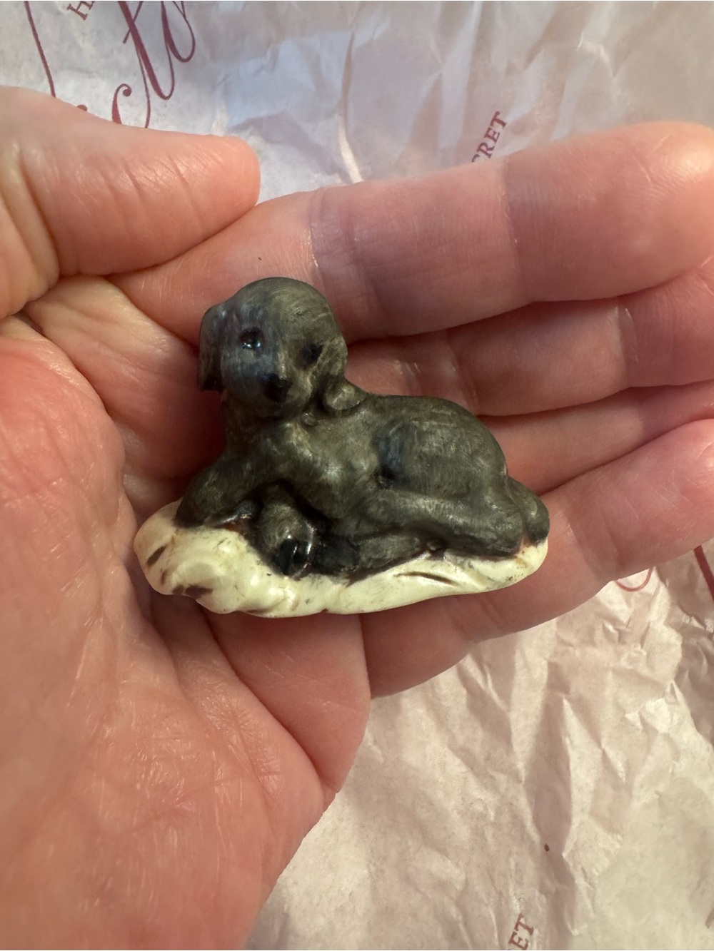 Vintage handmade nativity piece